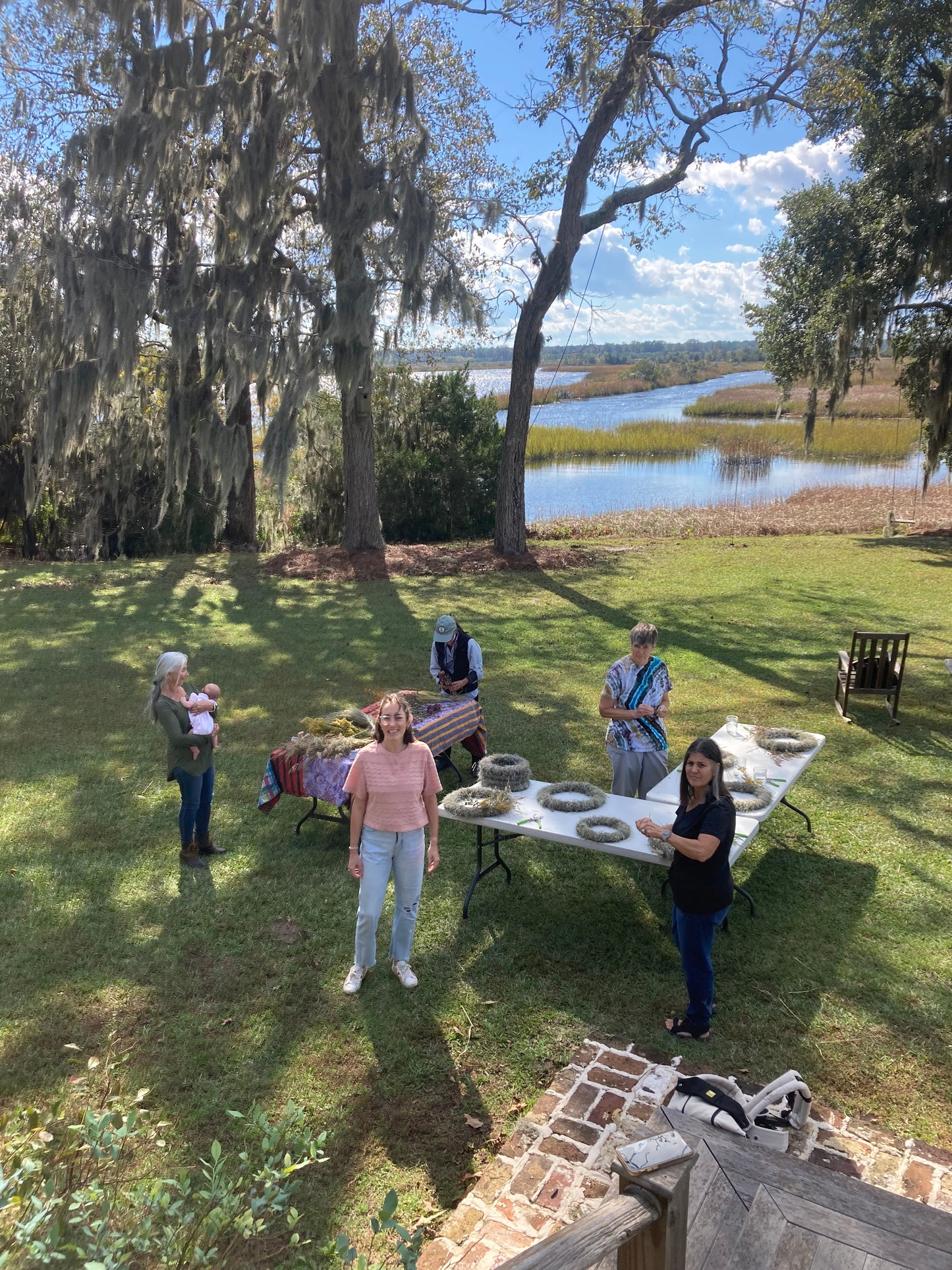 Wreath Workshop and Luncheon at Plum Hill