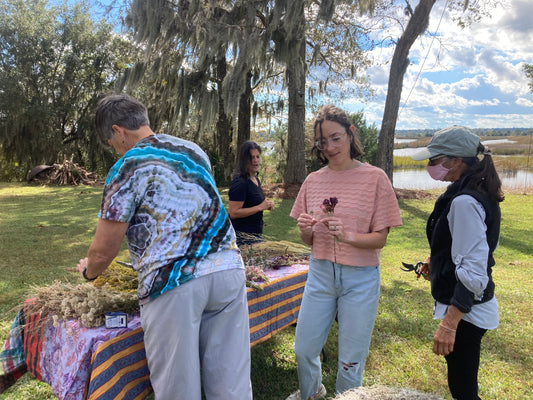 Wreath Workshop and Luncheon at Plum Hill